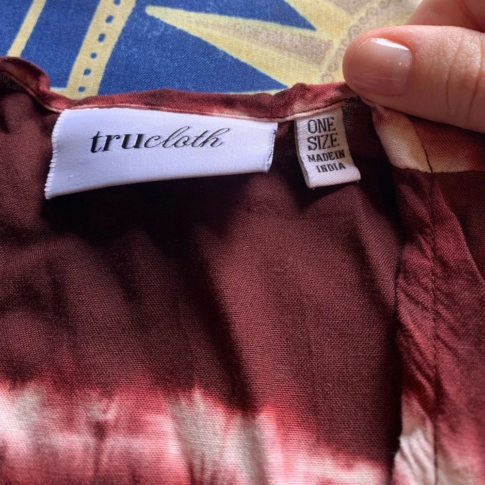 Tye-Dye Ruana - Picture 4 of 4